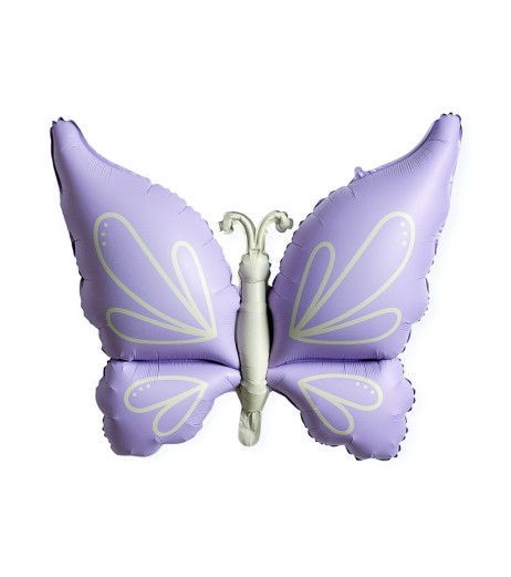 Baloane folie fluture mov-lila