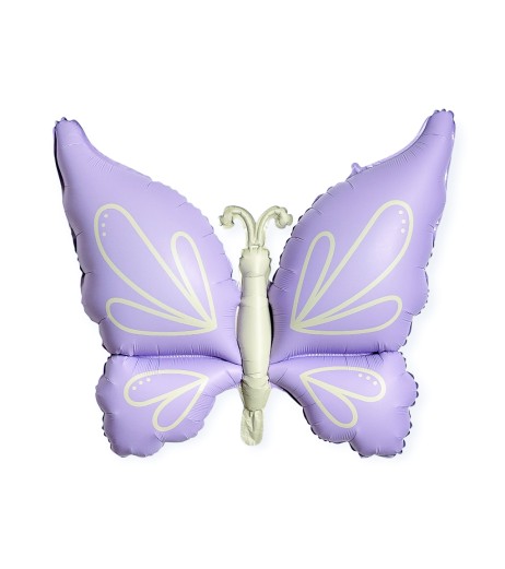 Baloane folie fluture mov-lila