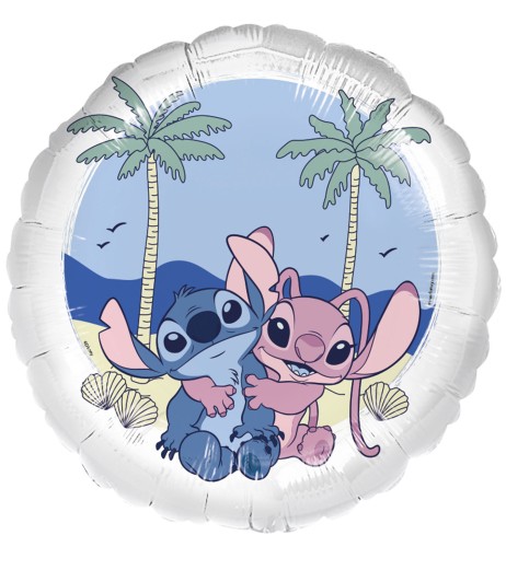 Balon folie Stitch & Angel 36 cm