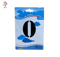 Baloane cifra din folie 40” (100 cm) negru