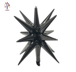 Set 5 baloane folie stea exploziva 27” (68 cm) negru
