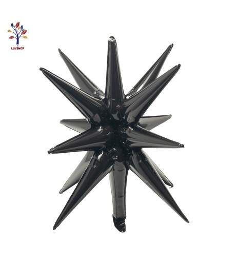 Set 5 baloane folie stea exploziva 27” (68 cm) negru