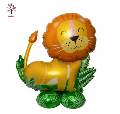 Set 2 baloane folie figurina Leu