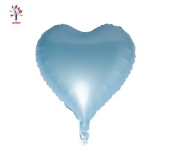 Baloane folie inima 18” (46 cm) Bleu Ciel