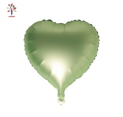 Baloane folie inima 18” (46 cm) Pistachio Green