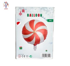 Balon folie Xmas morisca bicolor 44 cm