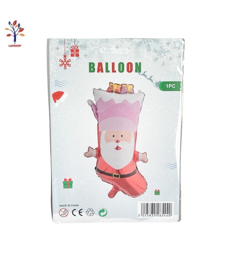Balon folie Xmas cizmulita 70*30cm