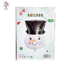 Balon folie Xmas om zapada 55*42 cm