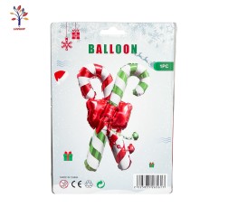 Balon folie Xmas 2 candies 55*45 cm