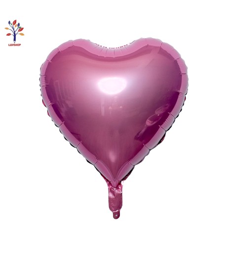 Baloane folie inima 18” (46 cm) roz