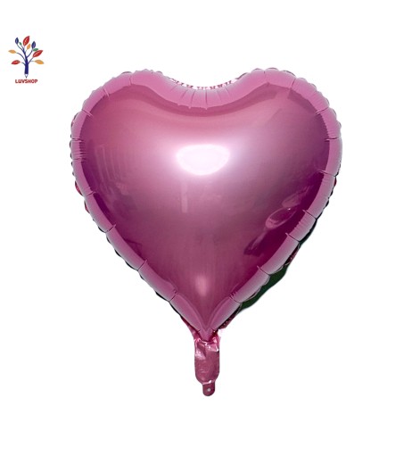 Baloane folie inima 18” (46 cm) roz