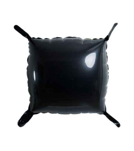 Set 10 baloane folie 35/35 cm bicolore auriu-negru
