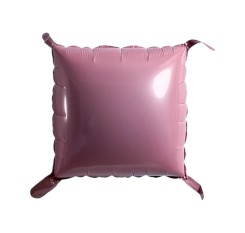 Set 10 baloane folie 35/35 cm bicolore roz-fuchsia 