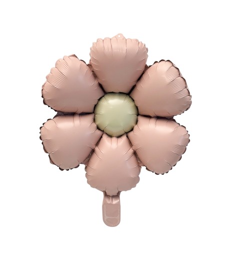 Baloane folie Magritte roz gold