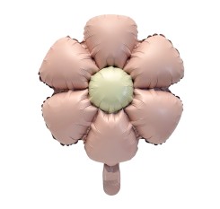 Magritte pink gold foil balloons