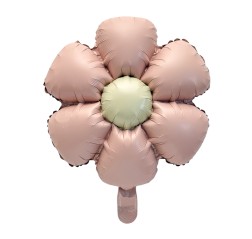 Magritte pink gold foil balloons