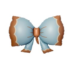 Baloane folie funda bicolora bleu
