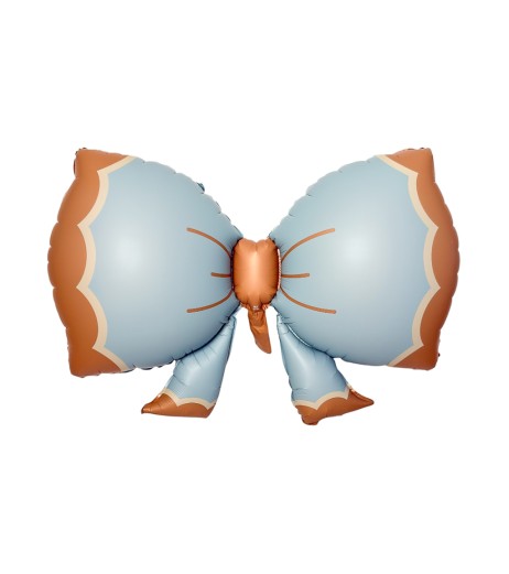 Baloane folie funda bicolora bleu