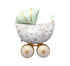 Baloane folie carucior verde UM002 