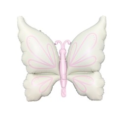 Baloane folie fluture WhiteSand