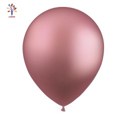 Baloane latex 50 buc/set 12” (30 cm) crom rosu mov antic #CR02