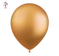 Latex balloons 50 pcs/set 12” (30 cm) chrome gold camel #CR03