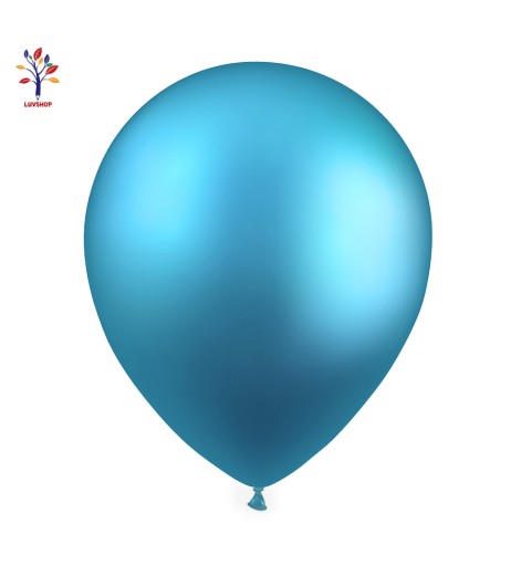 Latex balloons 50 pcs/set 12” (30 cm) chrome royal blue #CR18