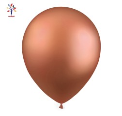 Latex balloons 50 pcs/set 12” (30 cm) chrome gold red #CR21
