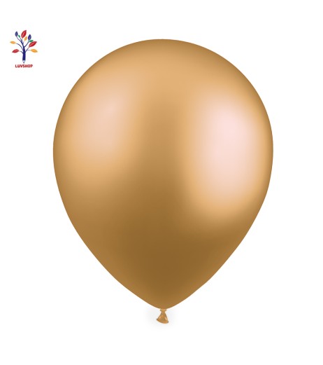 Latex balloons 50 pcs/set 12” (30 cm) chrome gold fashion #CR23Q