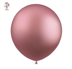 Baloane latex jumbo 18” (46 cm) 10/set crom rosu mov antic #CR02