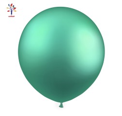 Baloane latex jumbo 18” (46 cm) 10/set crom verde clasic #CR16