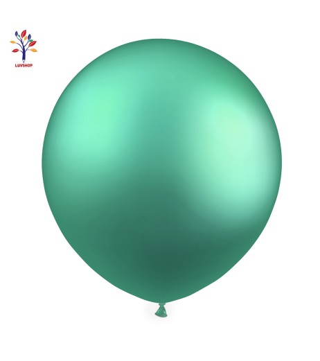 Baloane latex jumbo 18” (46 cm) 10/set crom verde clasic #CR16