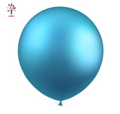 Baloane latex jumbo 18” (46 cm) 10/set crom albastru regal #CR18
