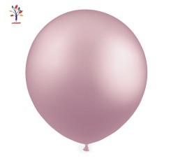 Baloane latex jumbo 18” (46 cm) 10/set crom baby pink #CR26