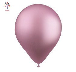 Latex balloons 100 pcs/set 5” (13 cm) chrome pink lilac #CR01