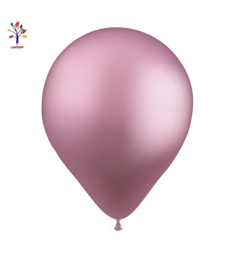 5CR01 - Latex balloons 100 pcs/set 5” (13 cm) chrome pink lilac #CR01 Latex balloons 100 pcs/set 5” (13 cm) chrome pink lilac #CR01