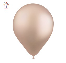 Latex balloons 100 pcs/set 5” (13 cm) chrome cappuccino pink #CR22