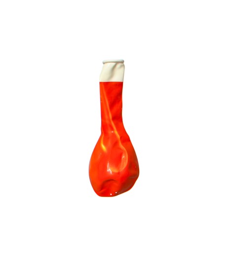 Baloane latex 10” (25 cm) 100 buc/set marmorate portocaliu