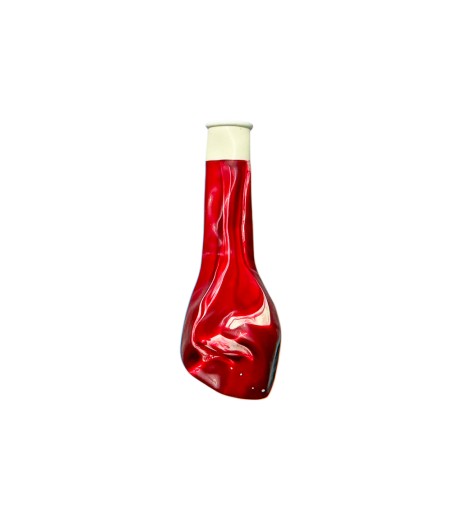 Baloane latex 10” (25 cm) 100 buc/set marmorate rosu