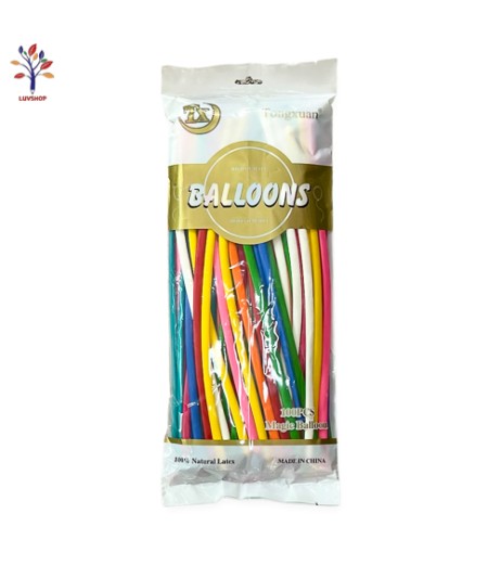 Modeling balloons 30 cm 100 pieces mixed colors / set