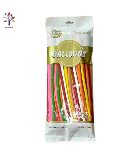Modeling balloons 30 cm 100 pieces mixed colors / set