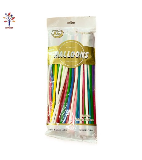 Modeling balloons 30 cm 100 pieces mixed colors / set