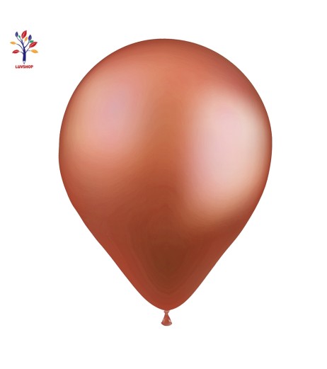 Baloane latex 100 buc/set 5” (13 cm) rosu sienna sidefat #87