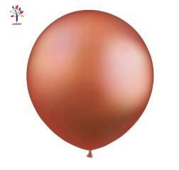 Baloane latex jumbo 18” (46 cm) 10/set rosu sienna sidefat #87