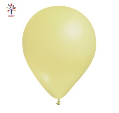 Baloane latex 100 buc/set 5” (13 cm) galben pal #48