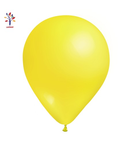 Latex balloons 100 pcs/set 5” (13 cm) bright yellow #58