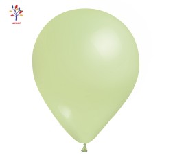 Latex balloons 100 pcs/set 5” (13 cm) green tea retro #V47