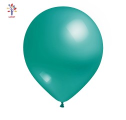 Baloane latex 100 buc/set 12” (30 cm) turcoaz translucid #21