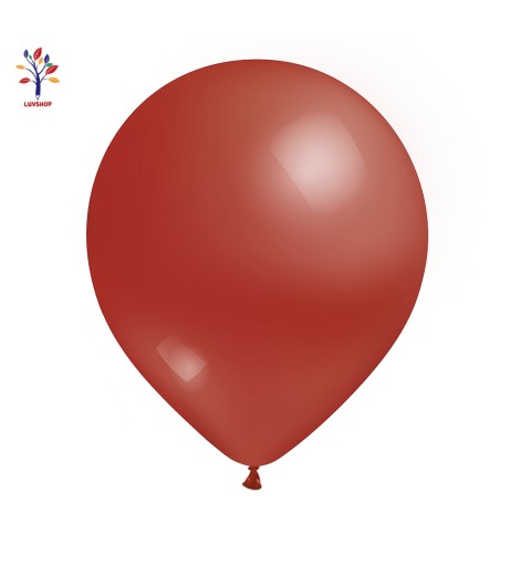 Baloane latex 100 buc/set 12” (30 cm) rosu sienna translucid #23