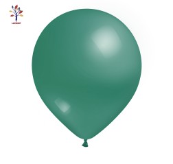 Baloane latex 100 buc/set 12” (30 cm) verde fluviu retro #36
